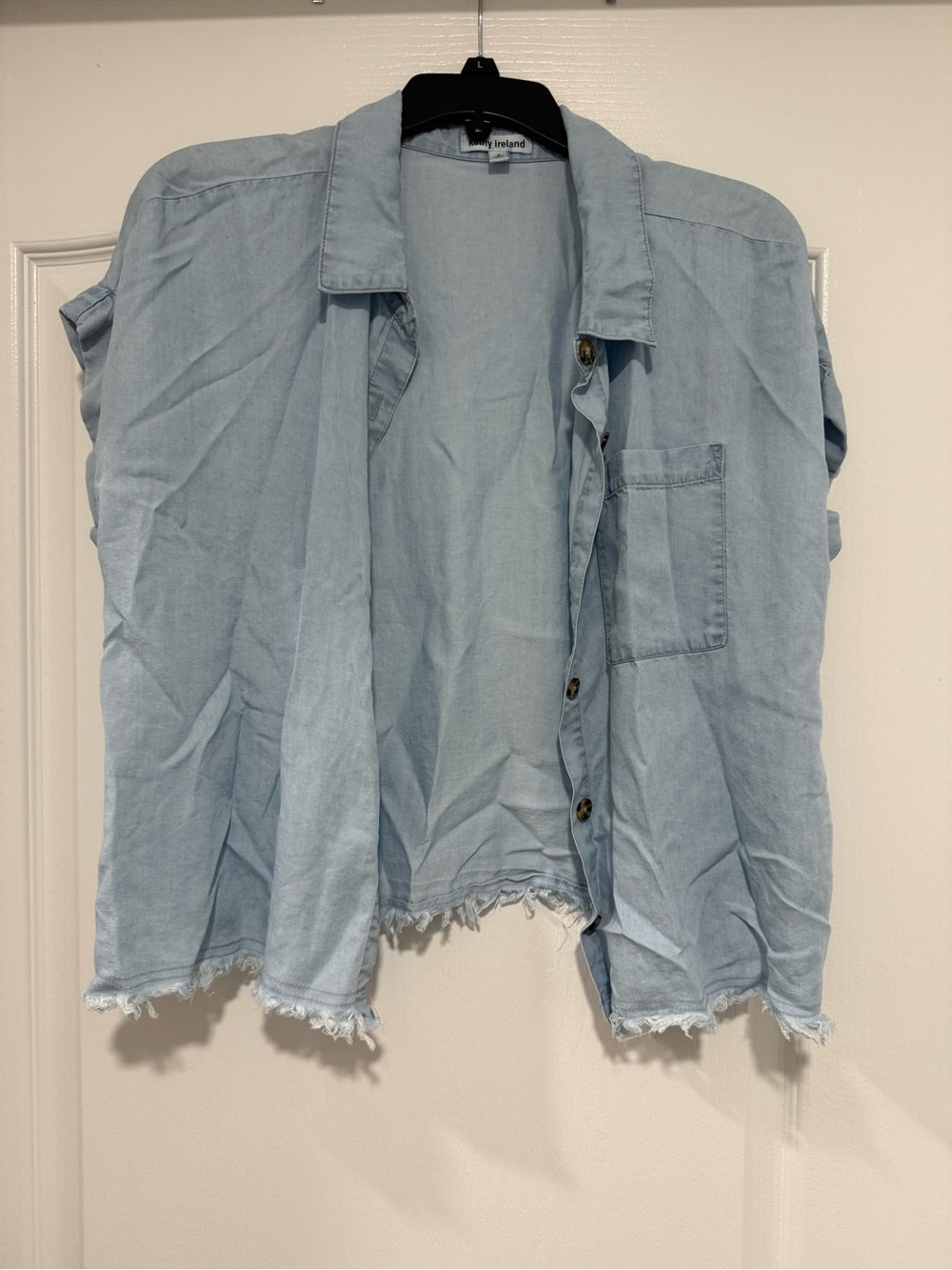 Kathy Ireland Short-Sleeve Button-Down